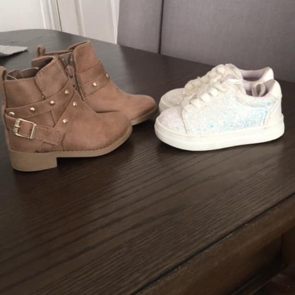 Toddler shoes-2 pairs size 5